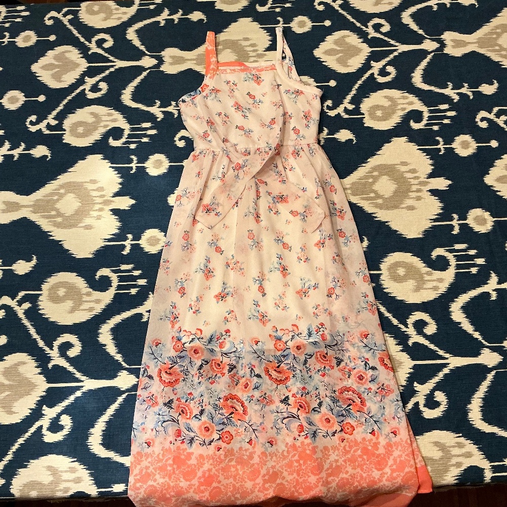 Floral kids summer dress